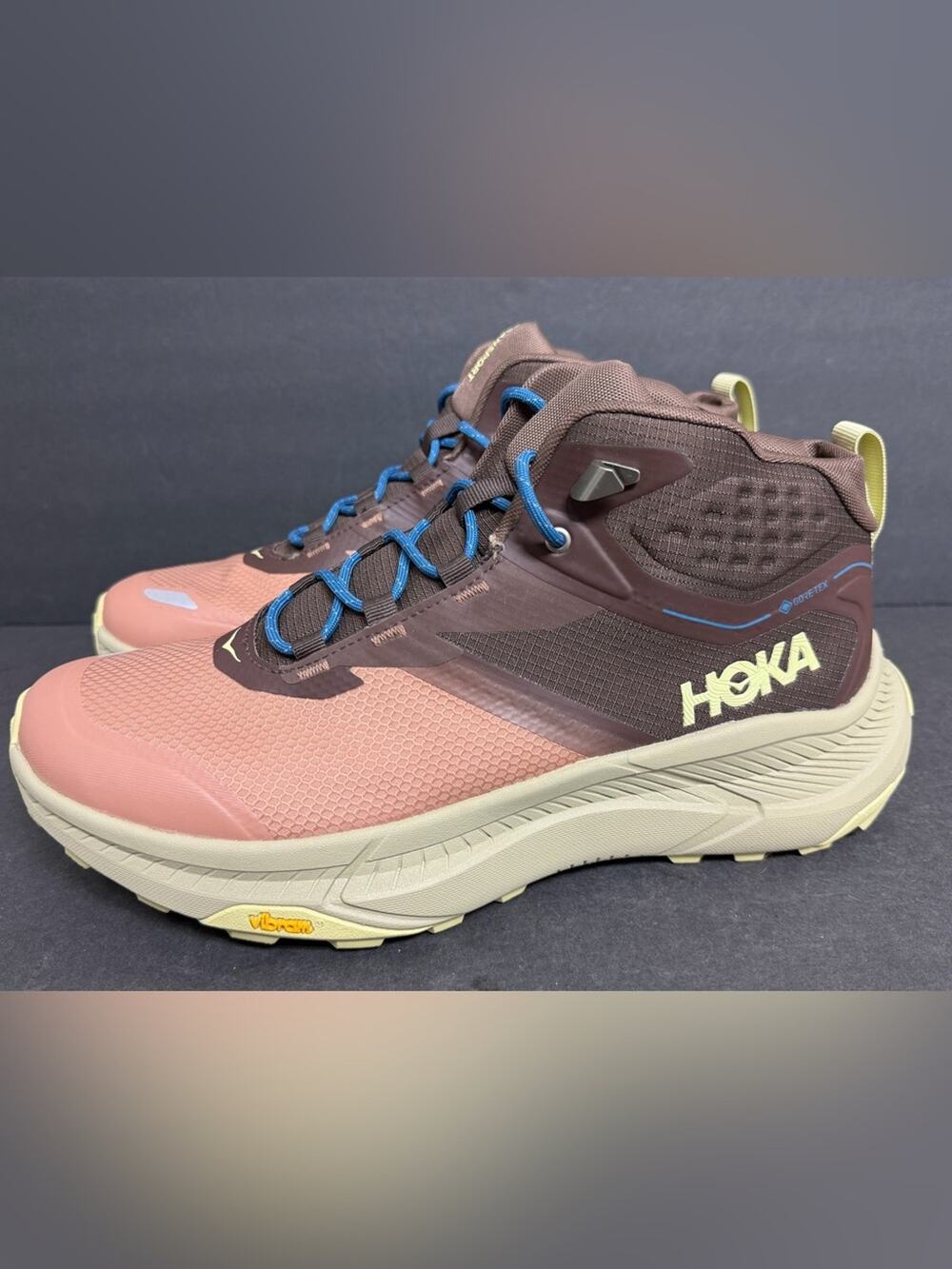 Hoka One Transport Hike GTX Maple Walnut Boots Men Size 10.5D 1172912WNTM NWOB